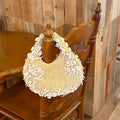 Fringed Round-Handle Handbag