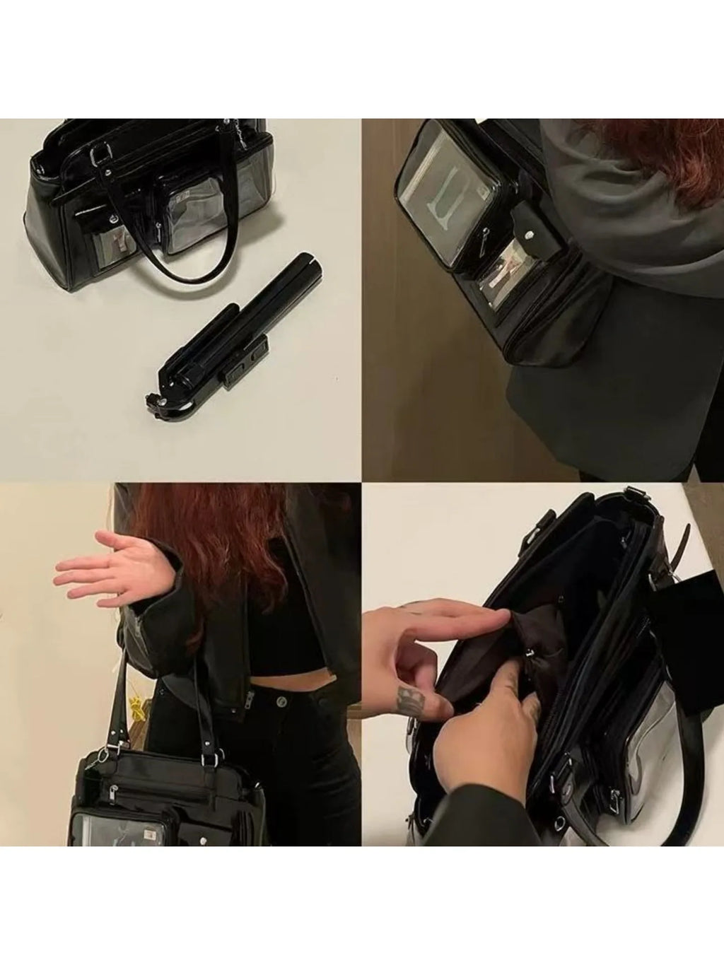 Clear Pocket Bowling Bag