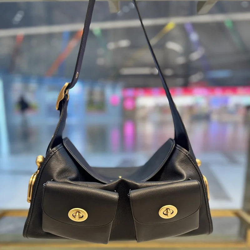 Front-Pocket Shoulder Bag