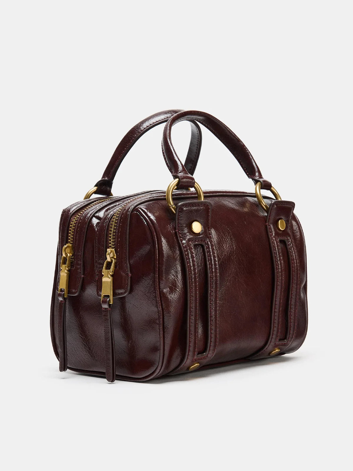 Buckled Shoulder Bag