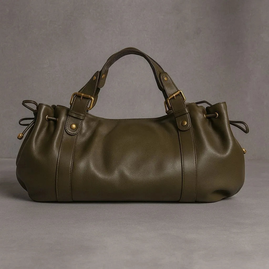 Gathered Shoulder Bag