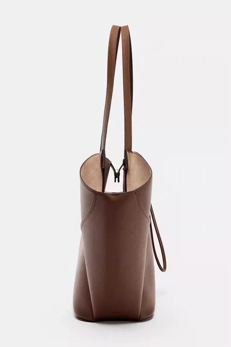 Loop Detail Shoulder Tote