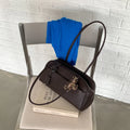Rectangular Bowling Shoulder Bag