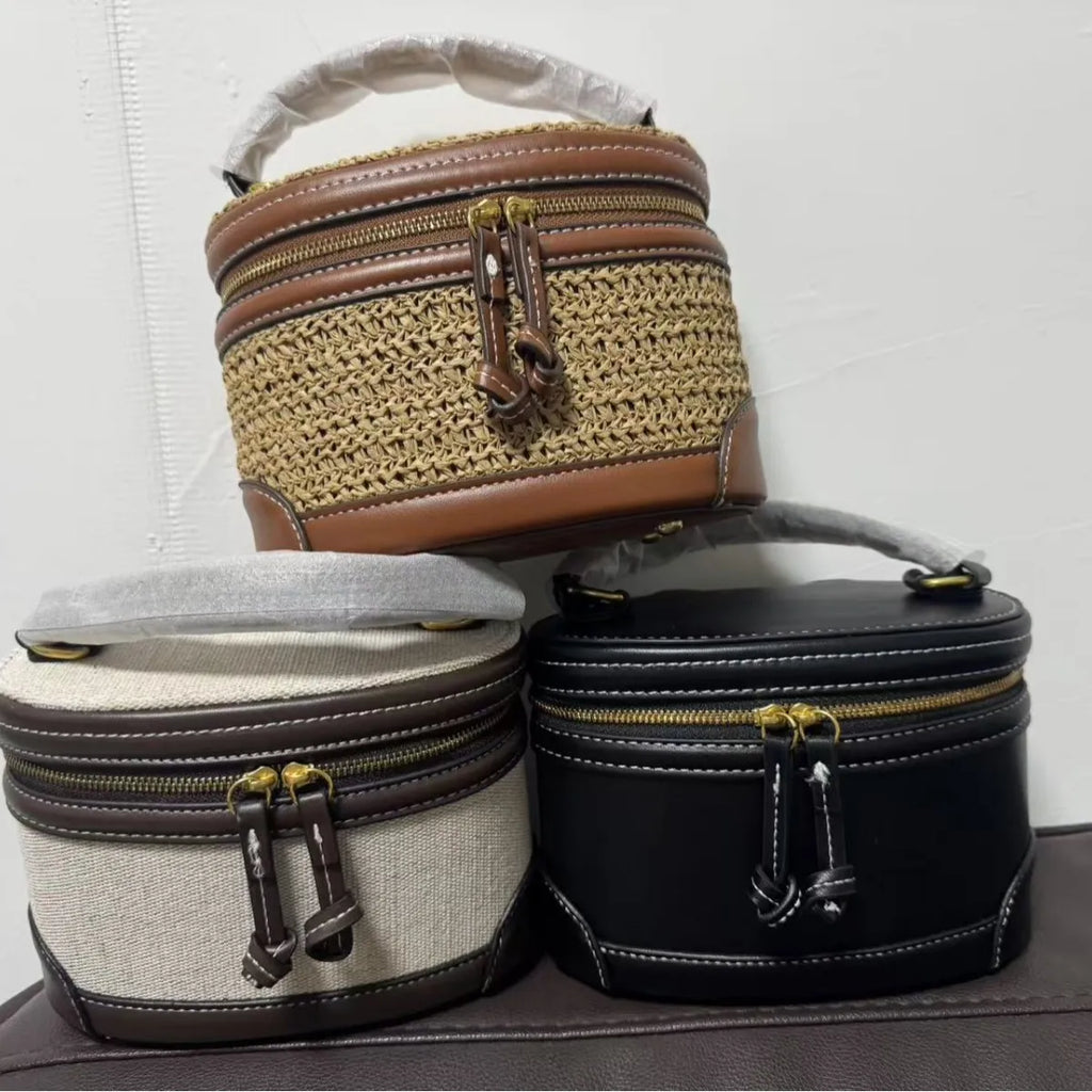 Woven Box Handbag