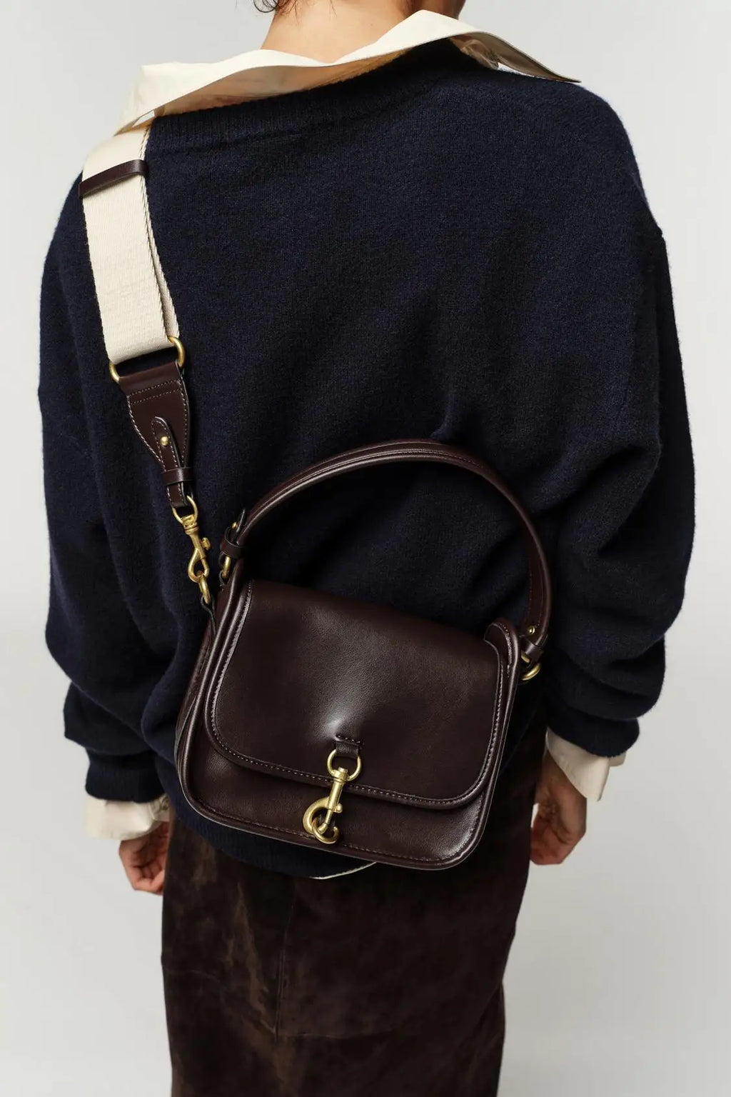 Flap Top-Handle Bag