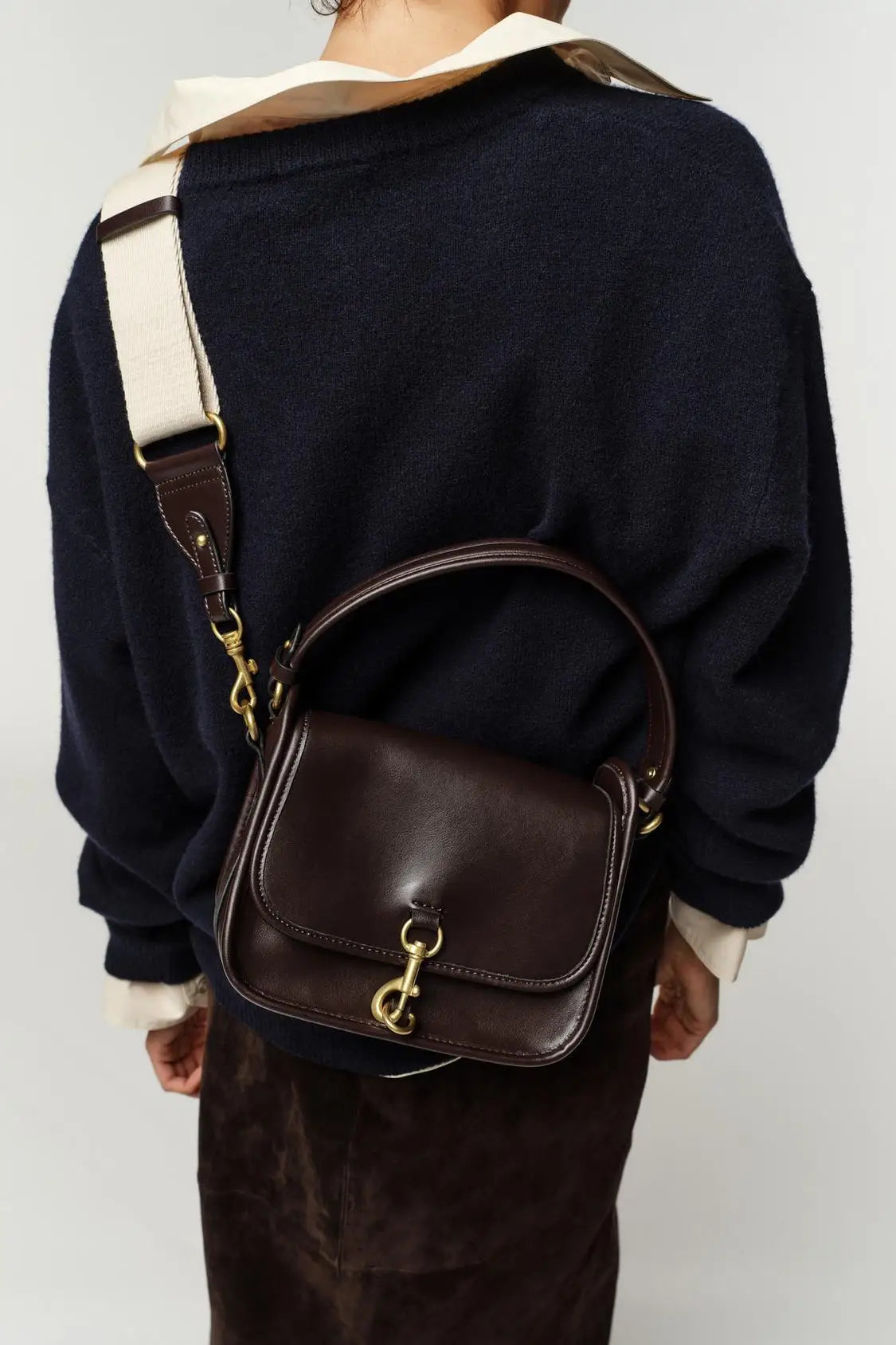 Flap Top-Handle Bag