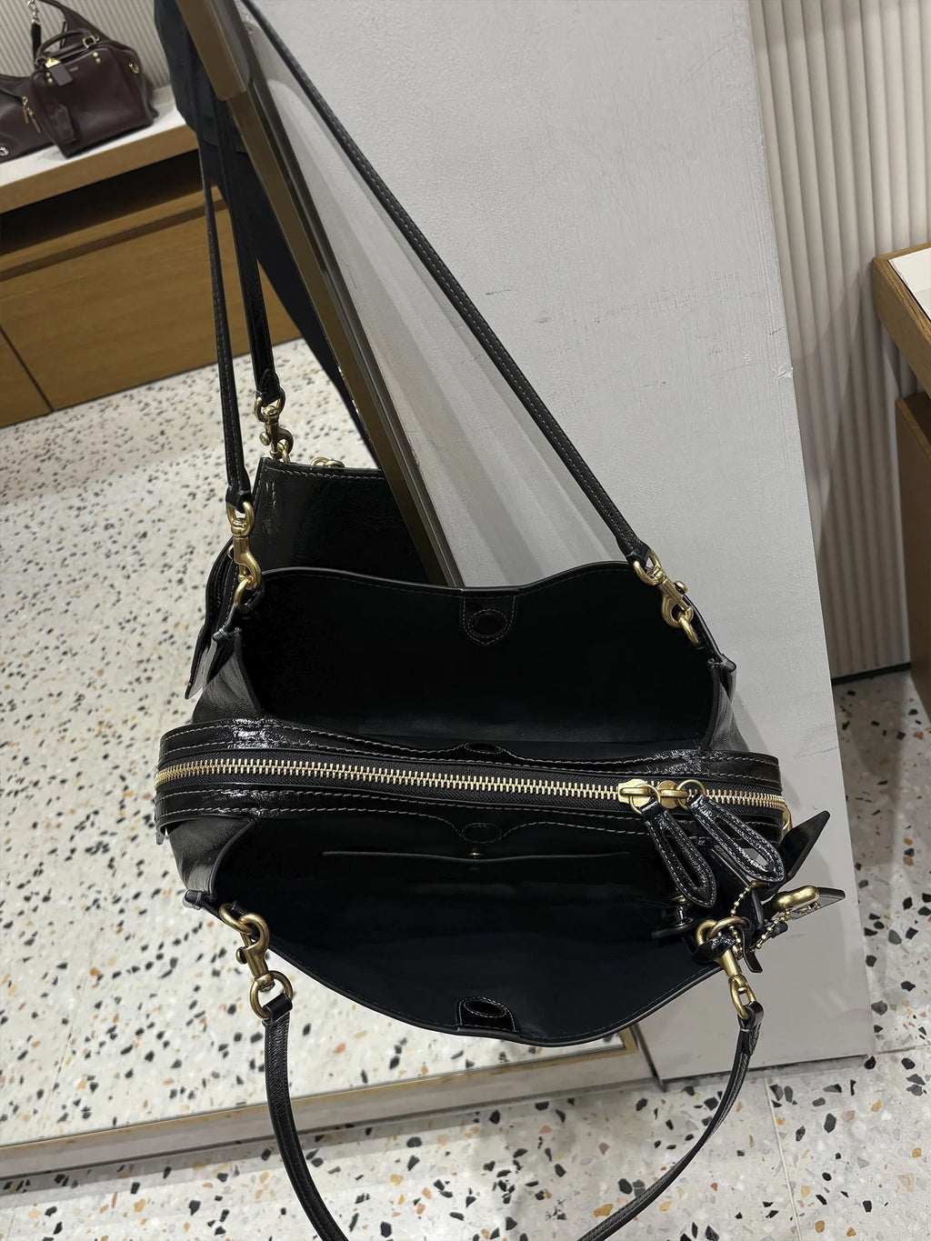 Slouchy Double-Strap Shoulder Bag