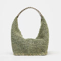 Woven Hobo Shoulder Bag