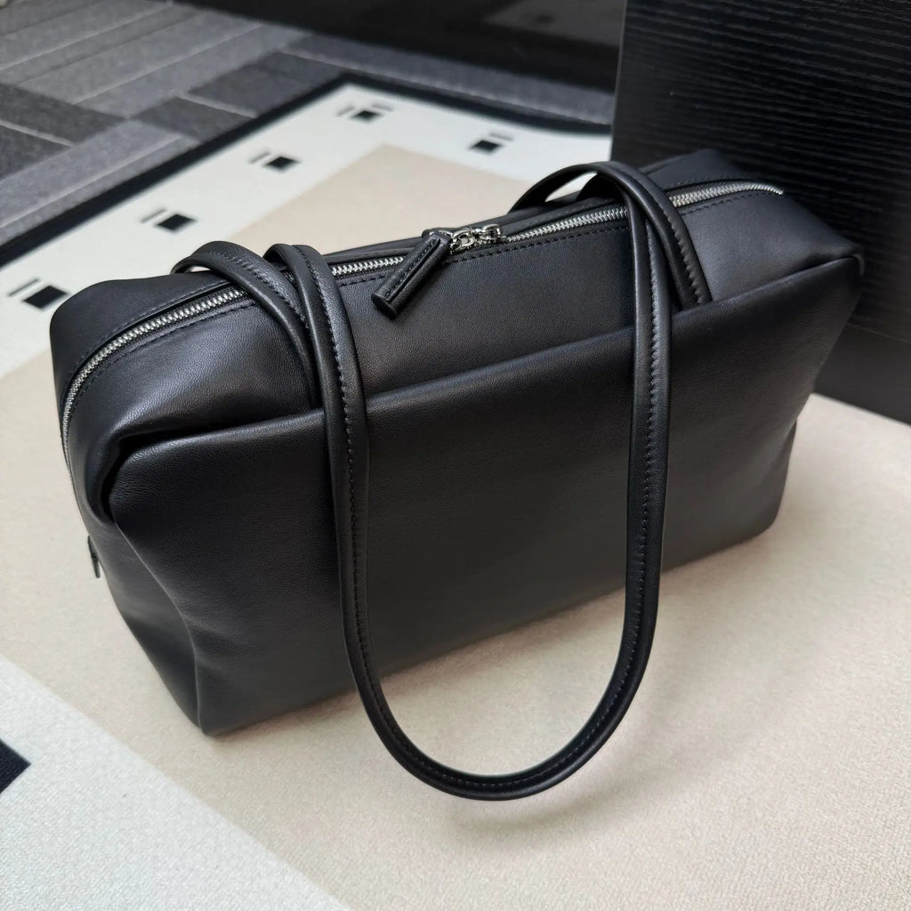 Rectangular Boston Shoulder Bag