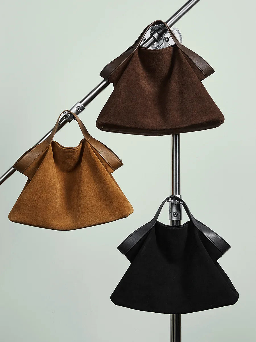 Winged Shoulder Tote Bag
