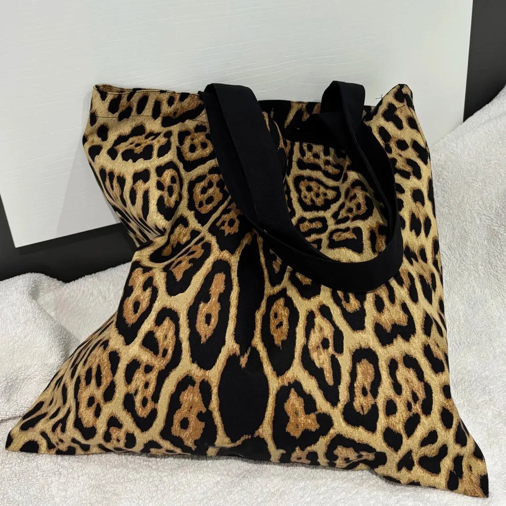Leopard-Print Tote Bag