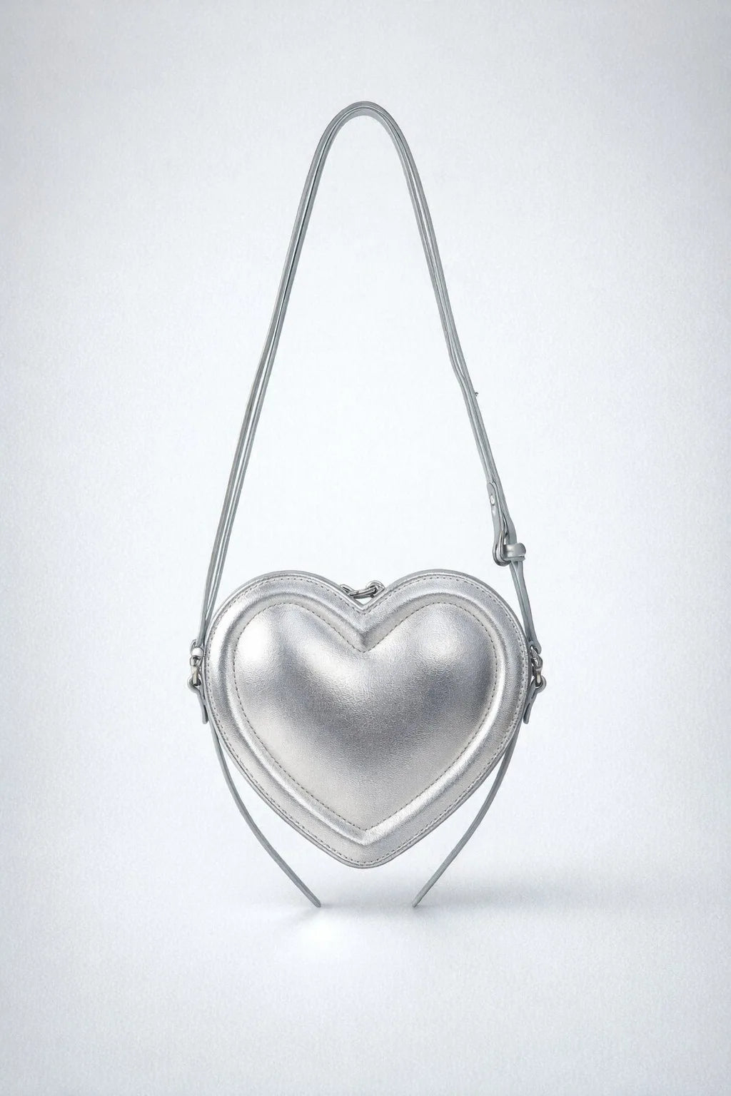 Heart-Shaped Crossbody Bag