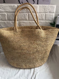 Woven Rectangular Tote Bag