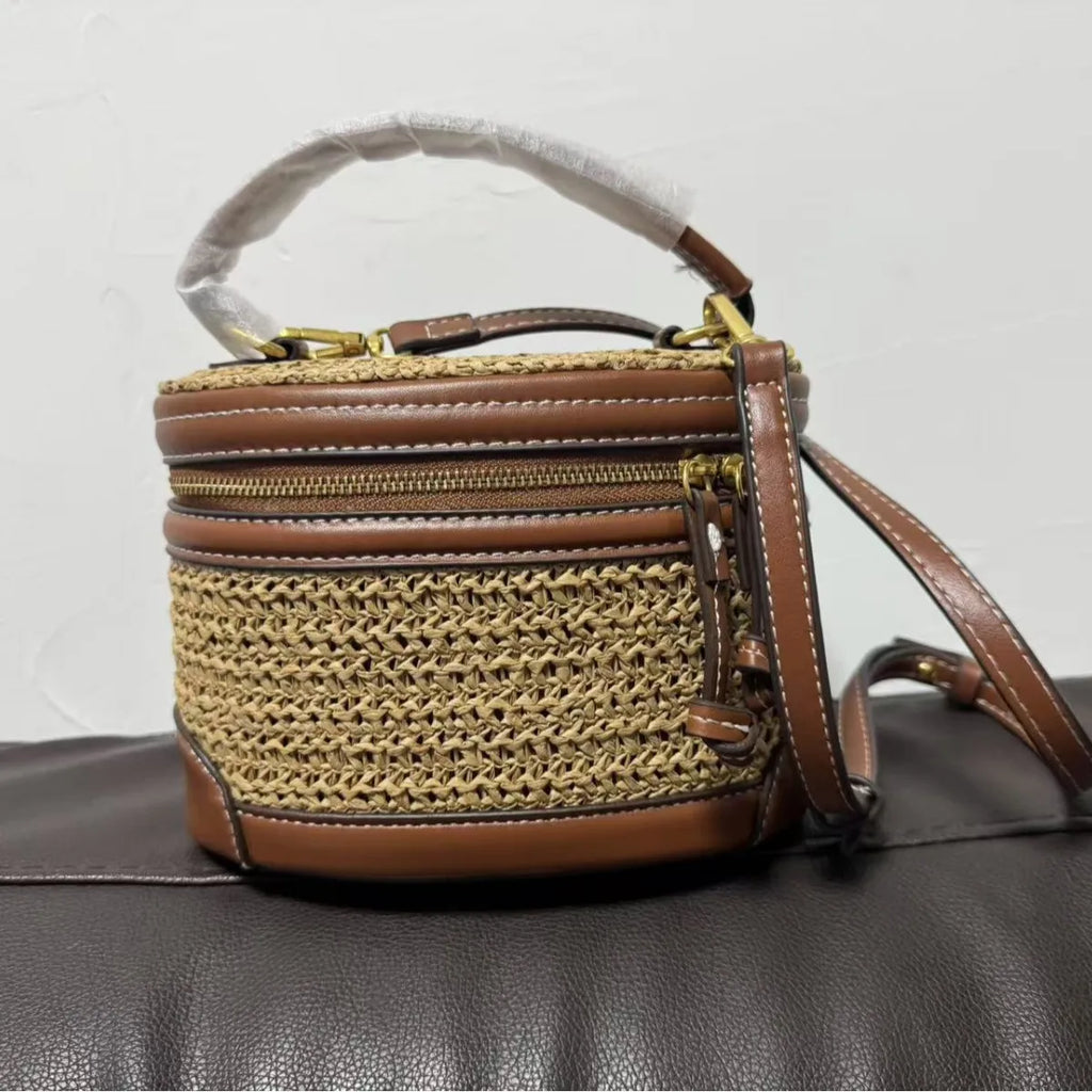 Woven Box Handbag