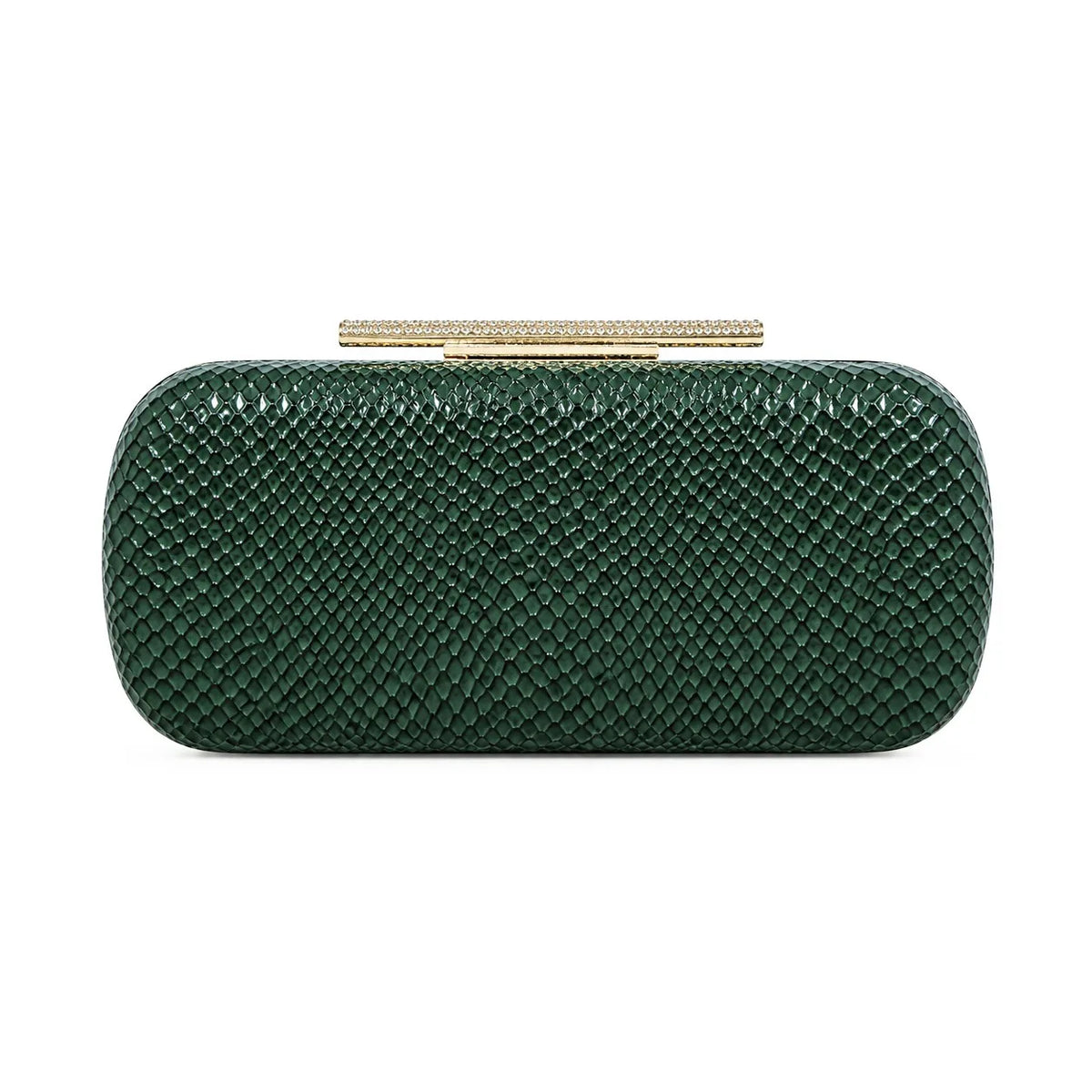 Textured Box Evening Clutch