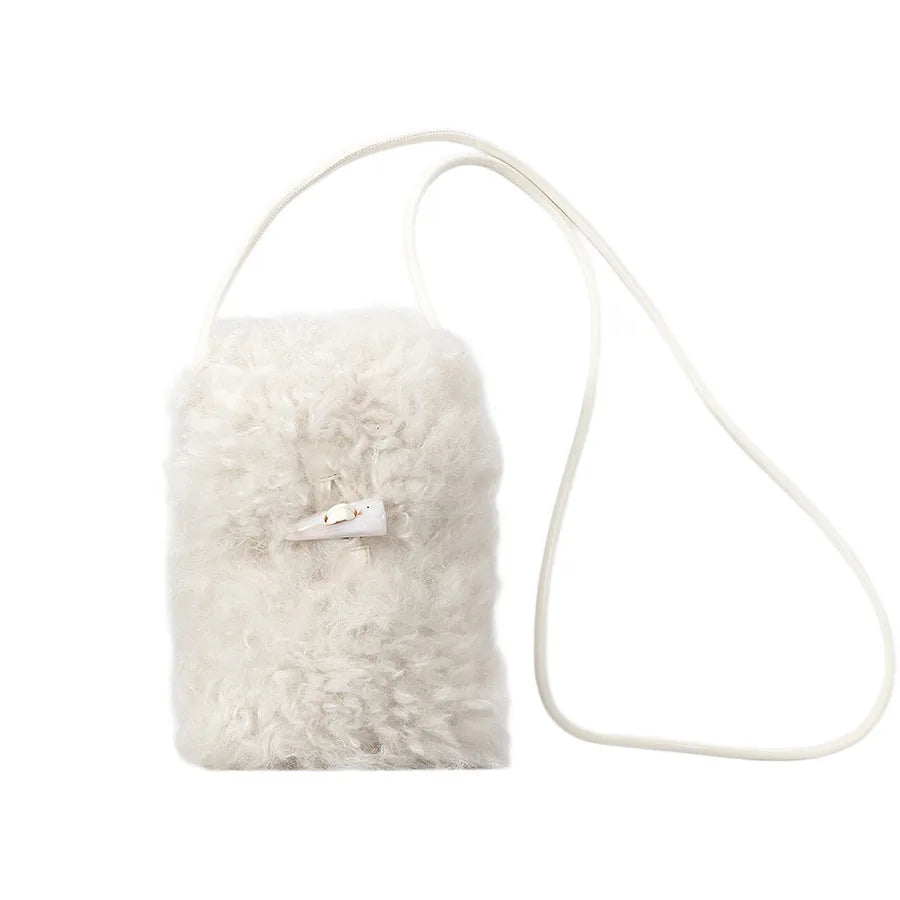 Plush Crossbody Bag
