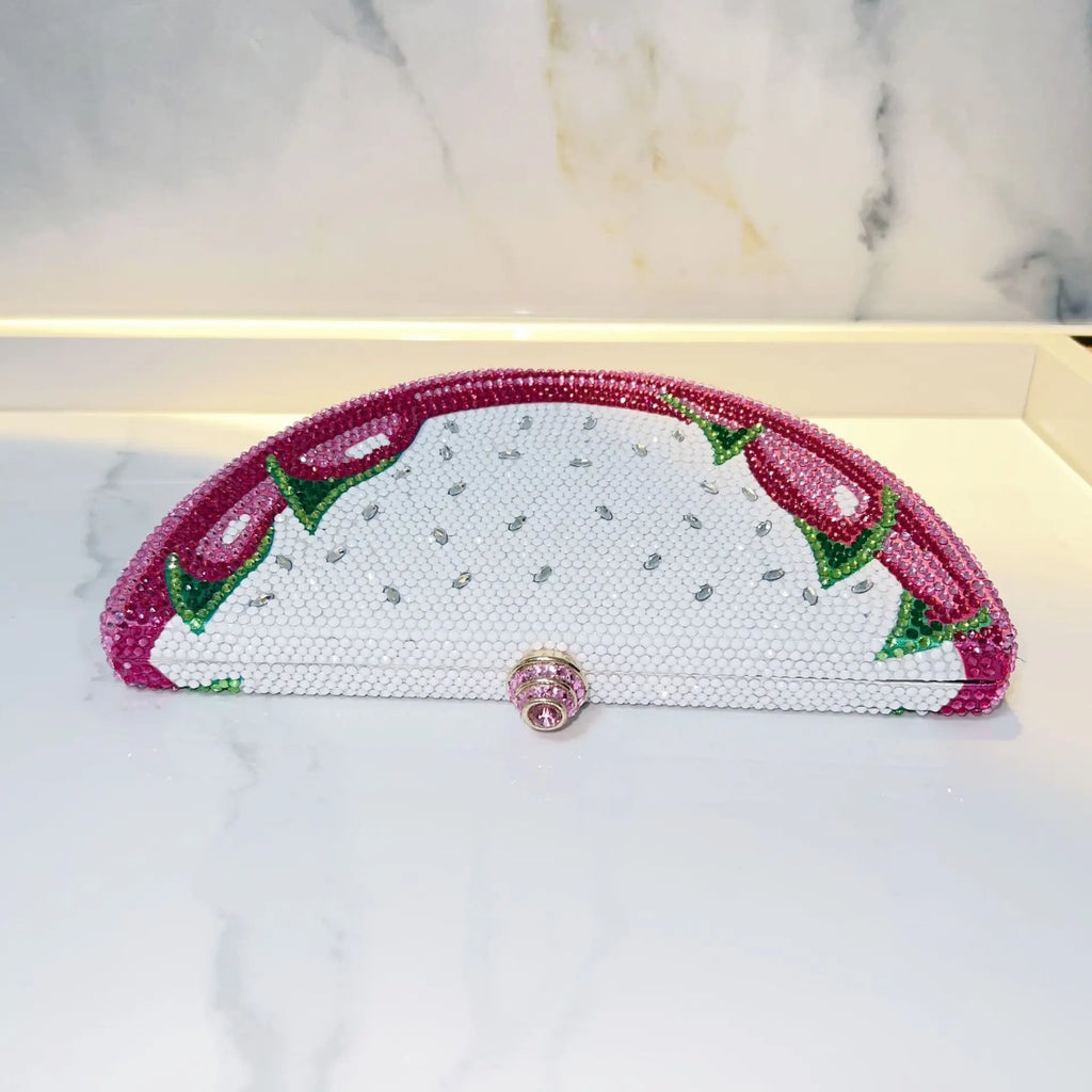 Dragon-Fruit Evening Clutch