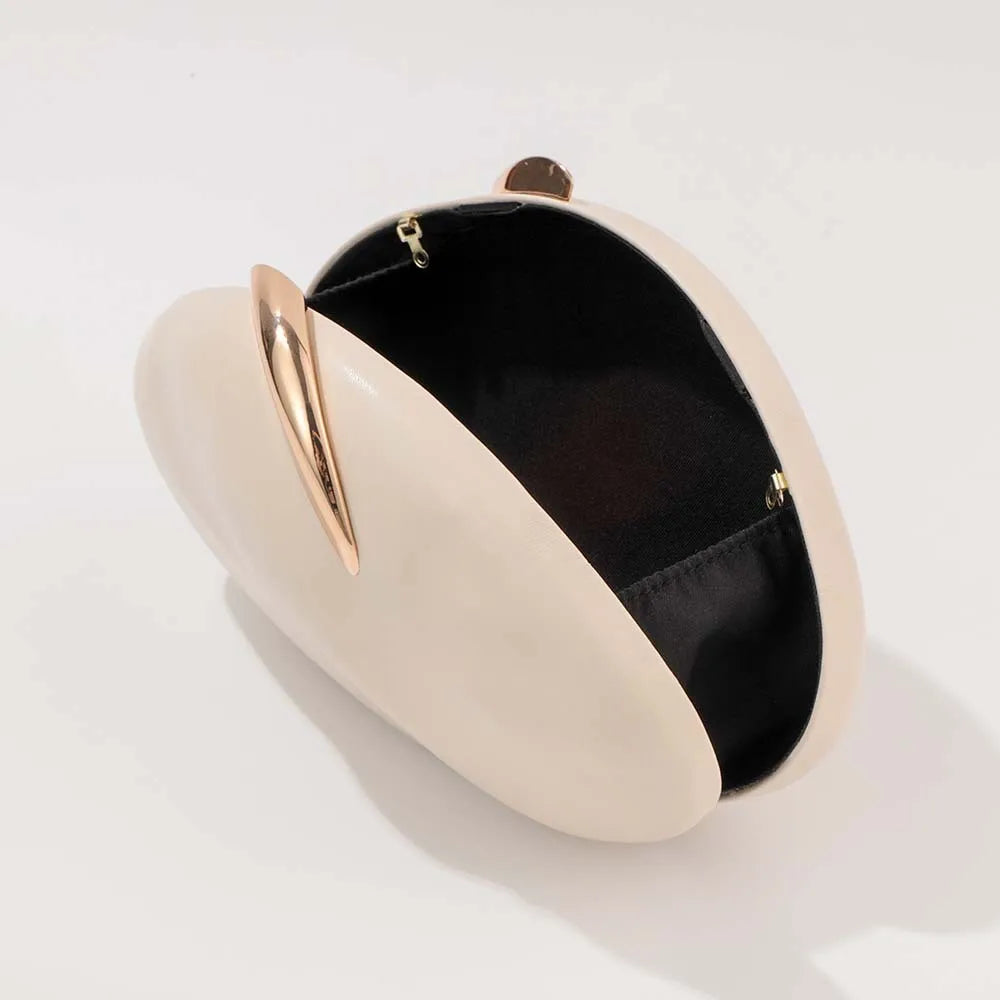 Oval Frame Evening Clutch