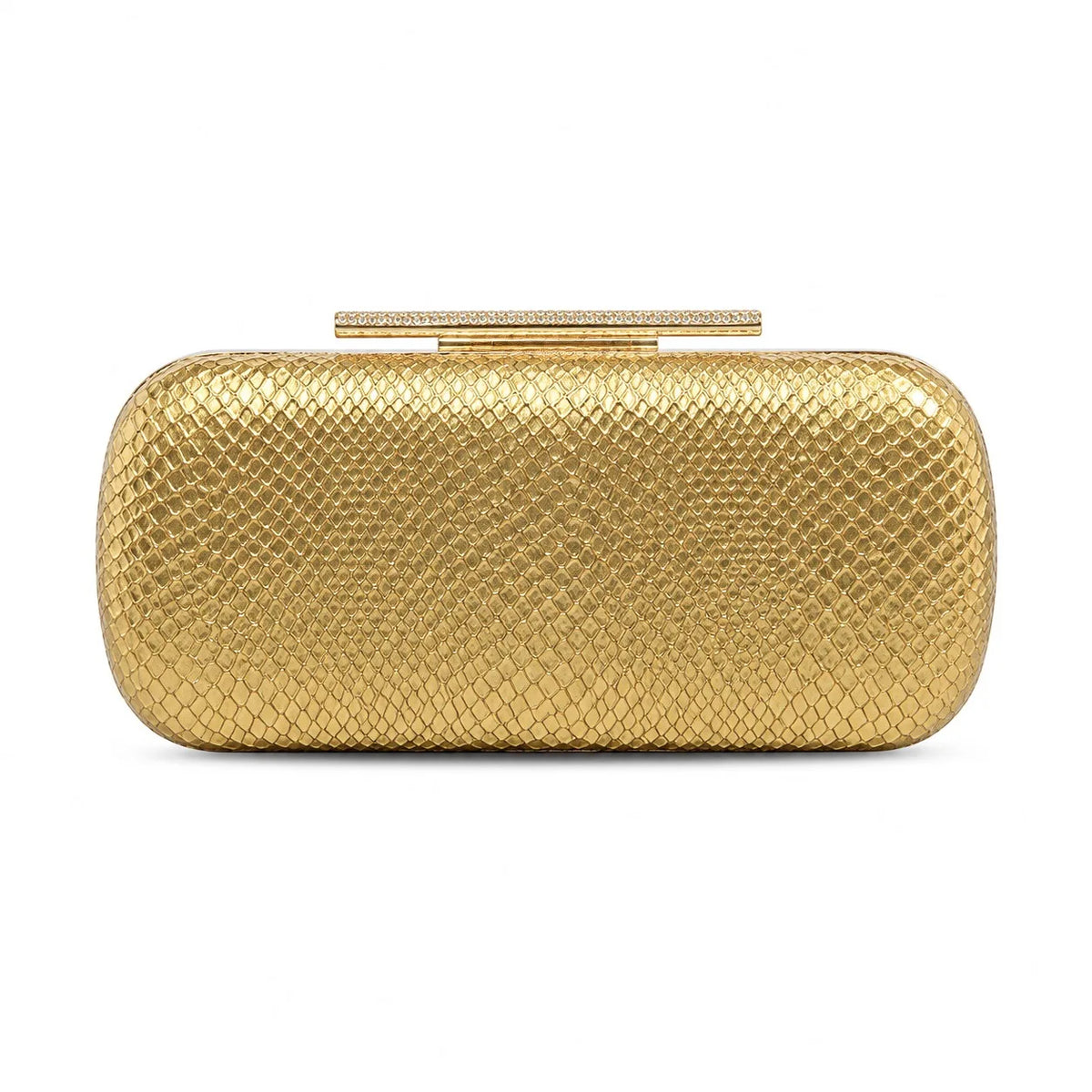 Textured Box Evening Clutch