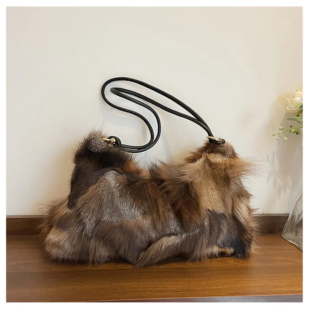 Faux Fur & Plush Bags