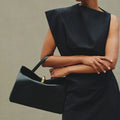 Clasp Top-Handle Bag
