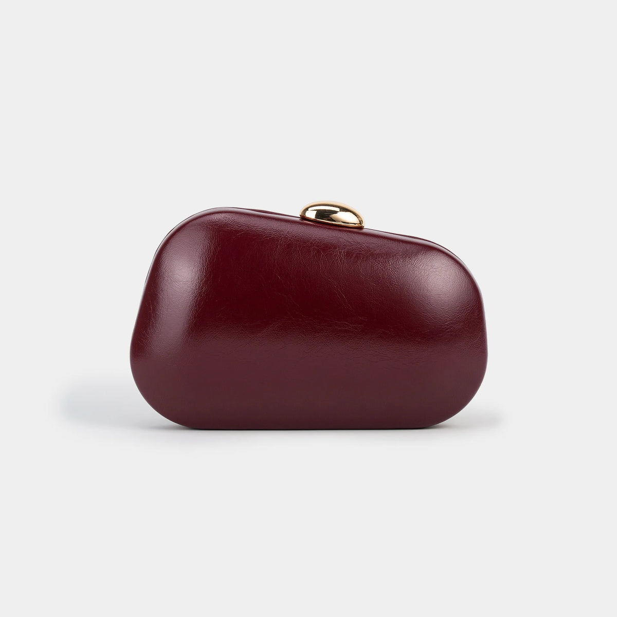 Rounded Box Clutch Bag