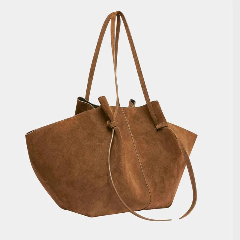 Winged Shoulder Tote Bag