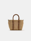 Herringbone Woven Tote Bag