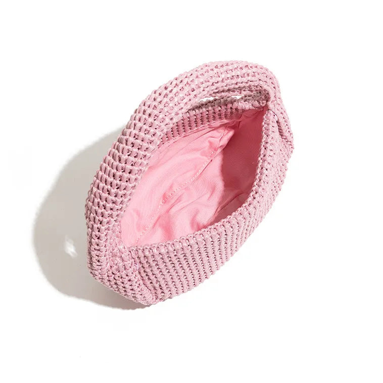 Woven Basket Handbag