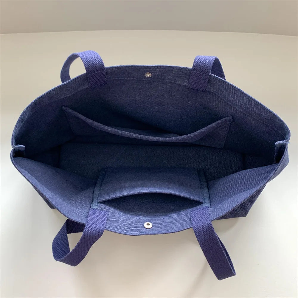 Plain Rectangular Shoulder Tote