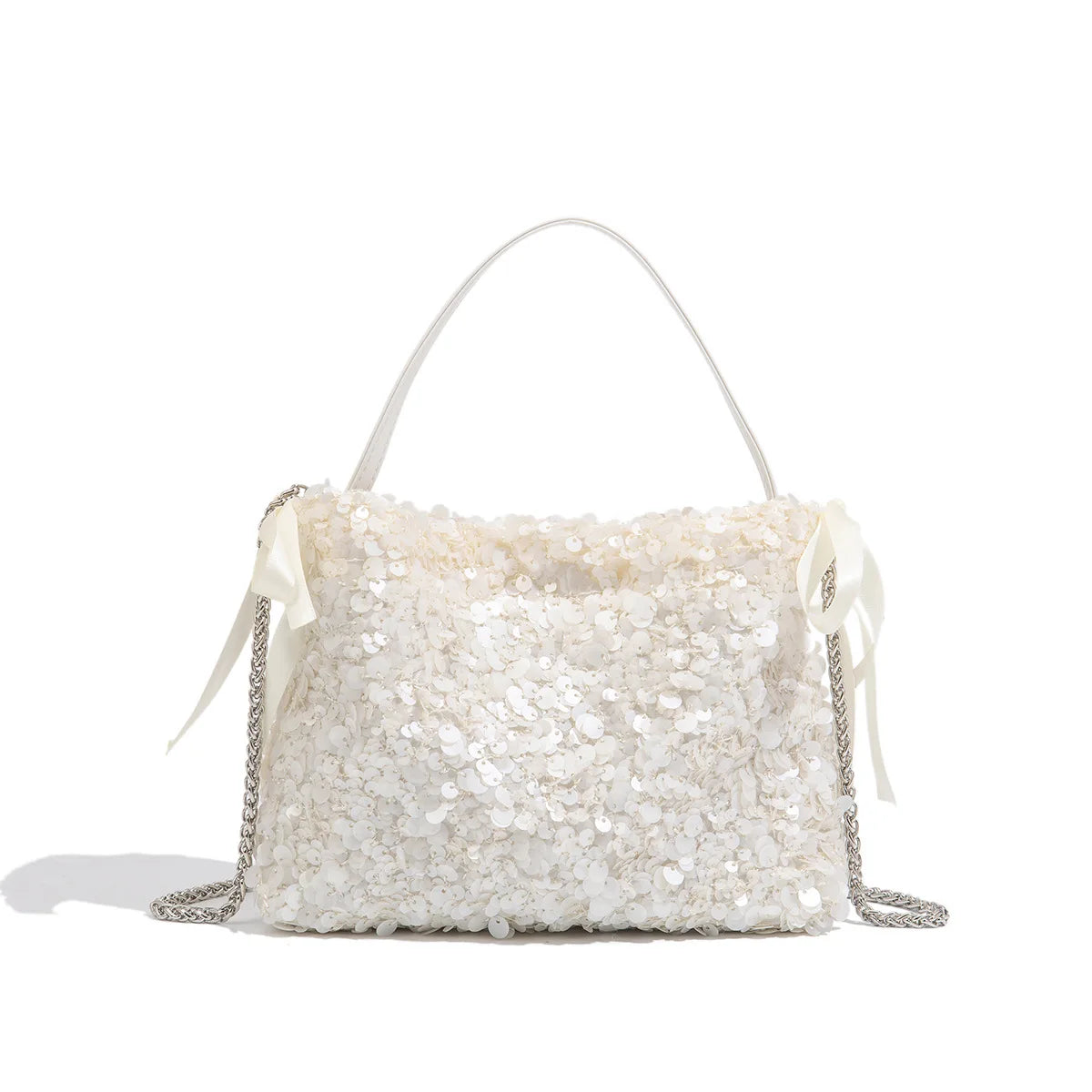 Sequin Chain Evening Bag