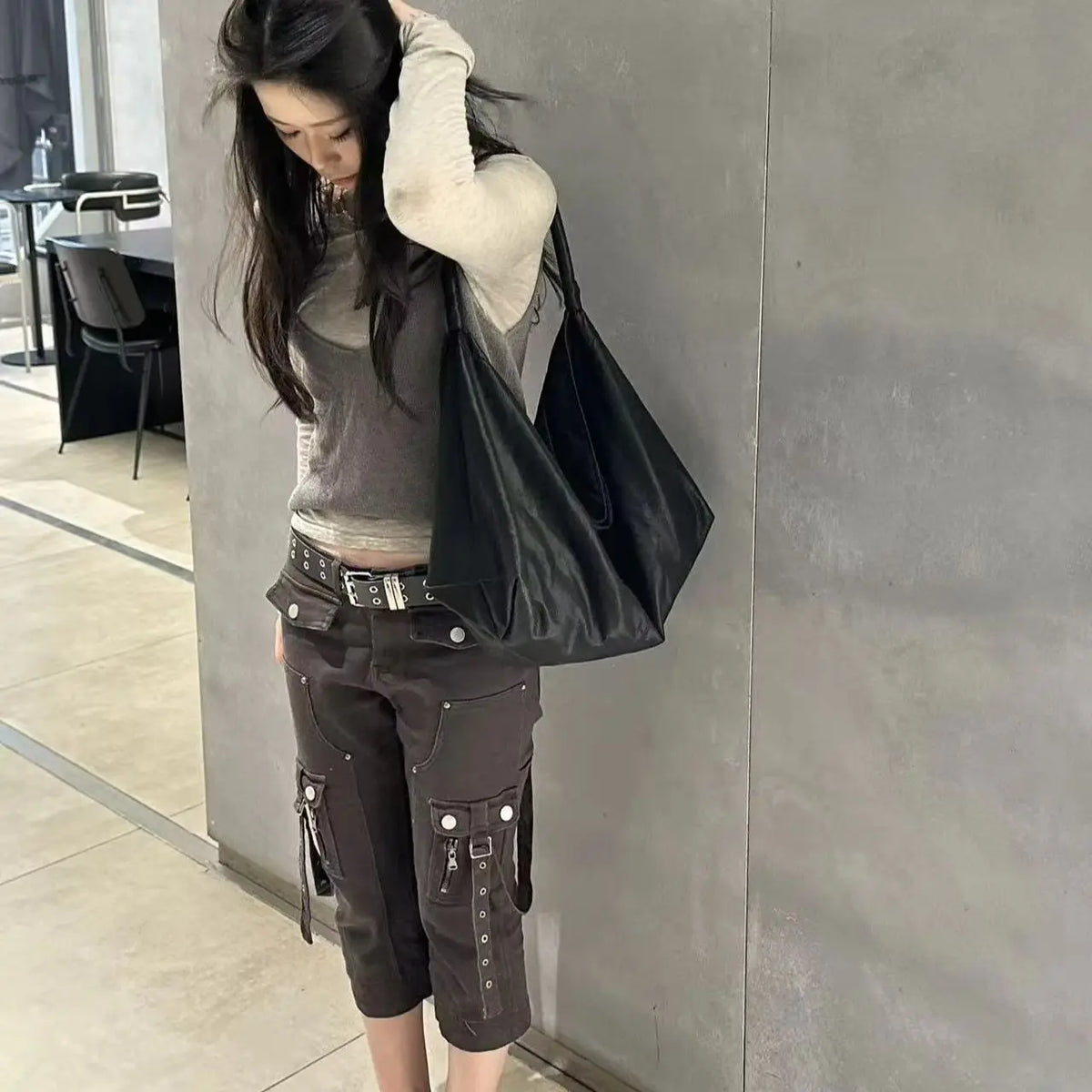 Slouchy Hobo Shoulder Bag