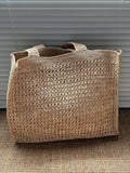 Woven Shoulder Tote Bag