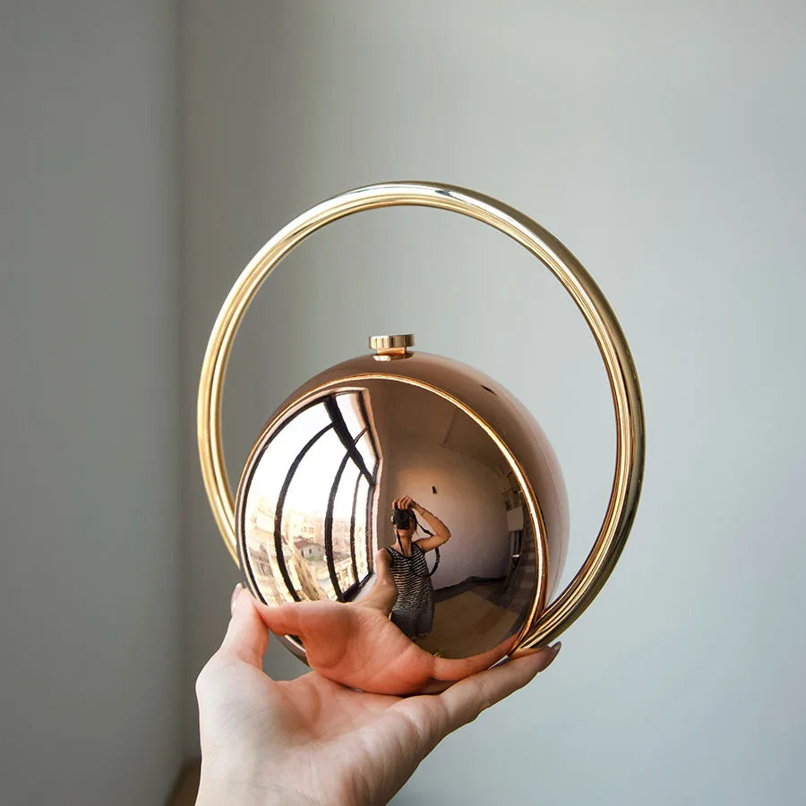 Round Evening Handbag