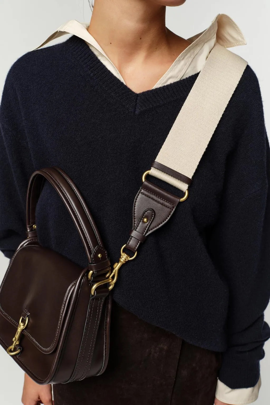 Flap Top-Handle Bag