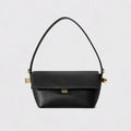 Structured Flap Shoulder Bag