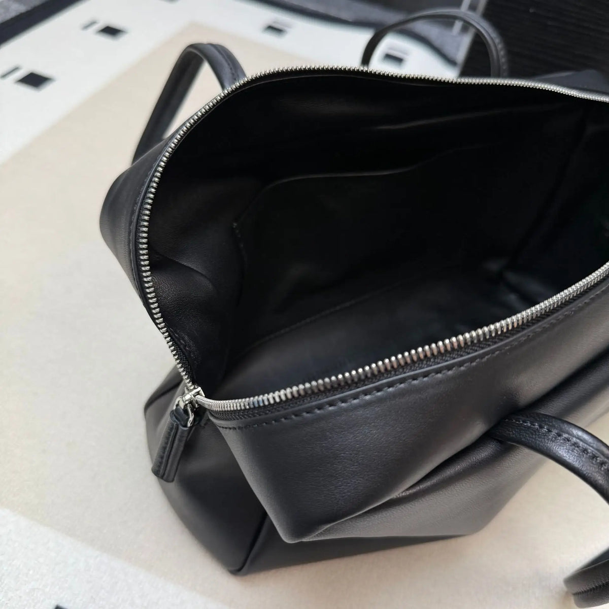 Rectangular Boston Shoulder Bag