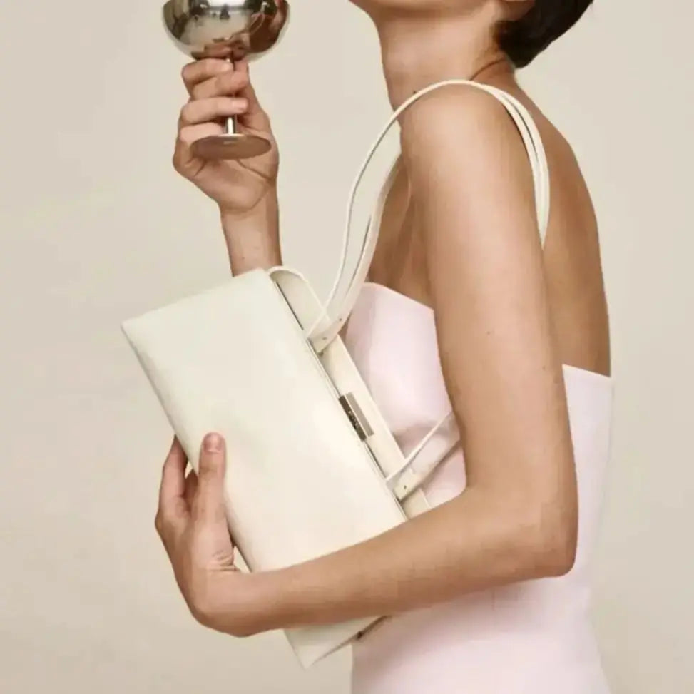 Frame-Top Shoulder Bag