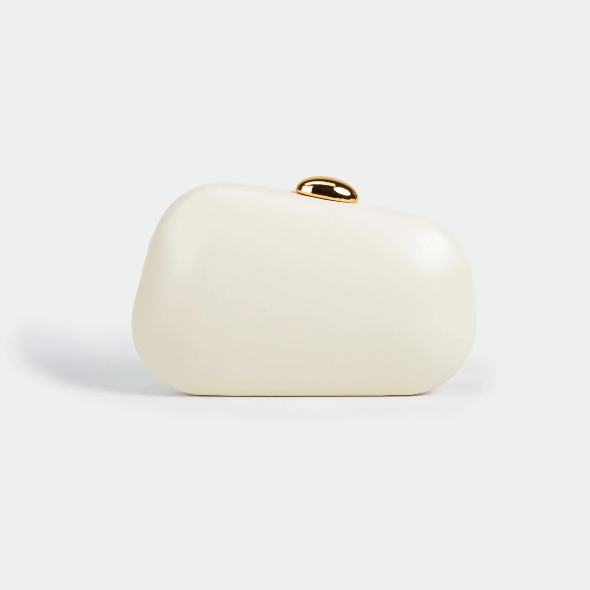 Rounded Box Clutch Bag