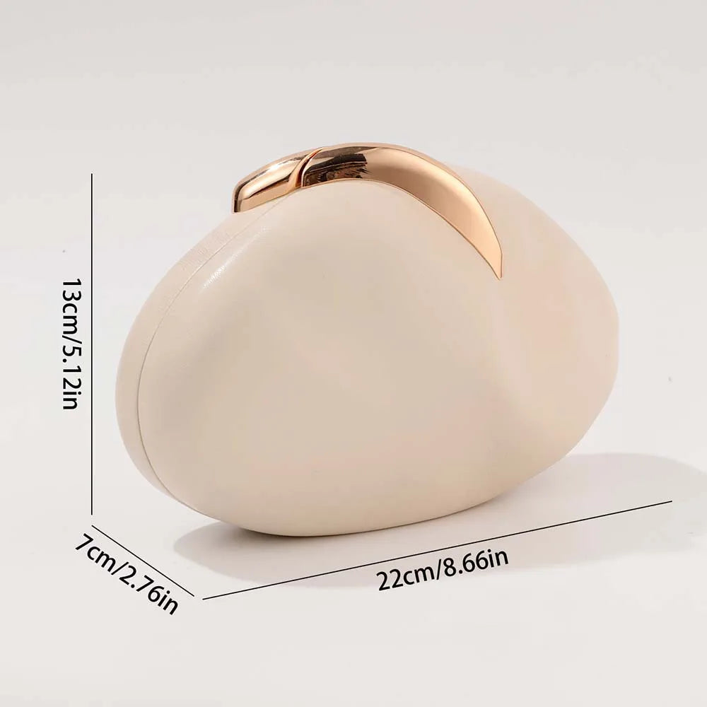 Oval Frame Evening Clutch