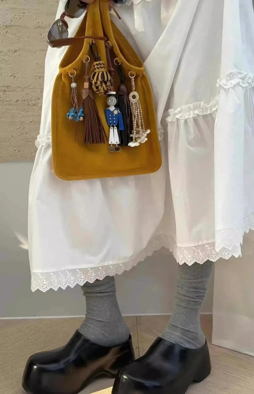 Slouchy Shoulder Tote Bag