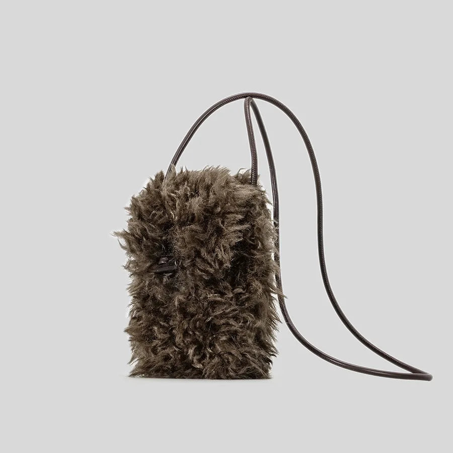 Plush Crossbody Bag