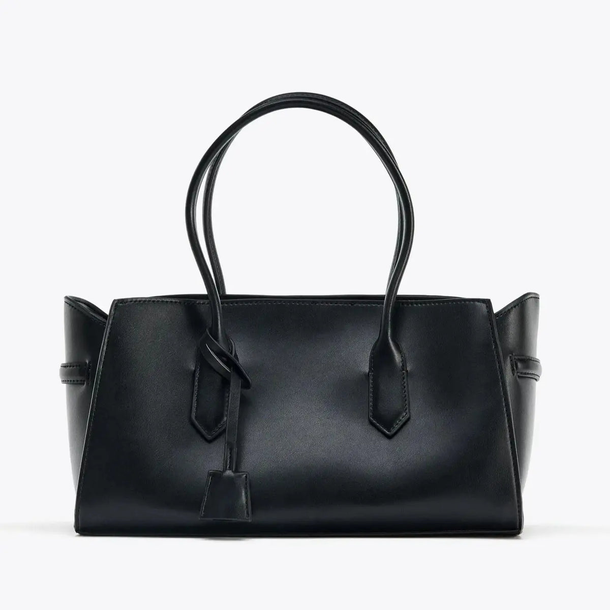 Structured Shoulder Tote Bag
