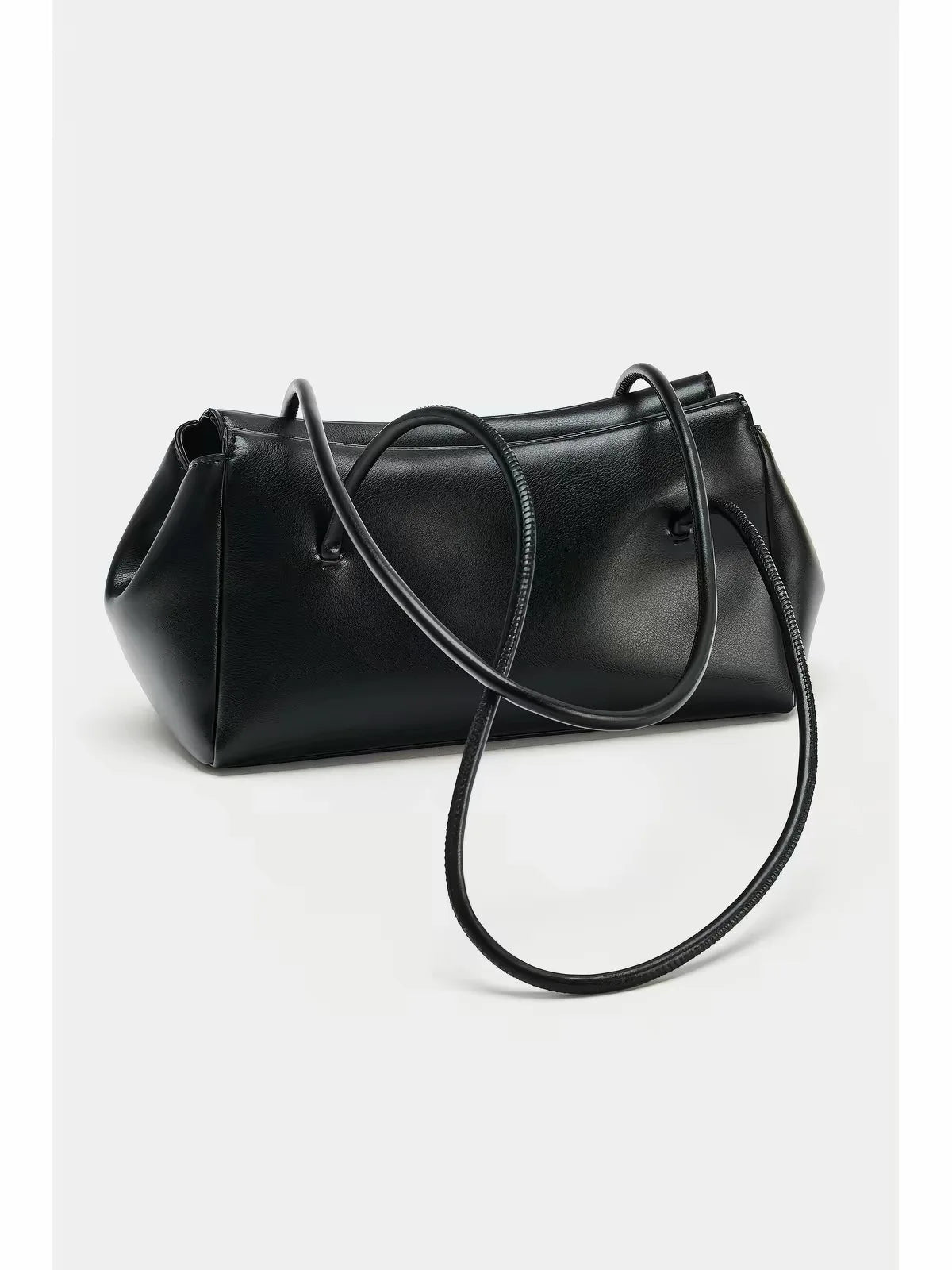 Folded End Shoulder Bag