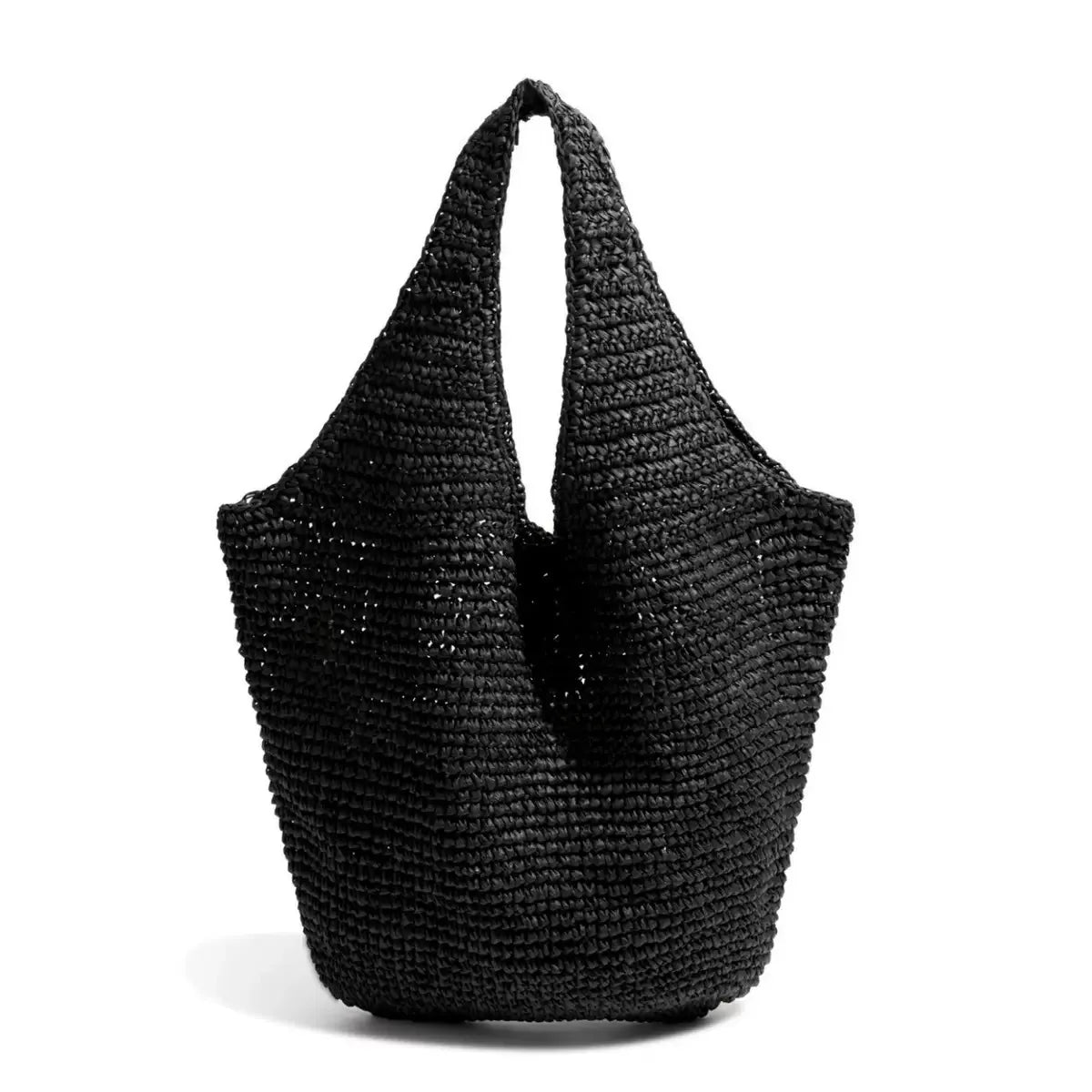 Woven Hobo Tote Bag