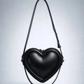 Heart-Shaped Crossbody Bag