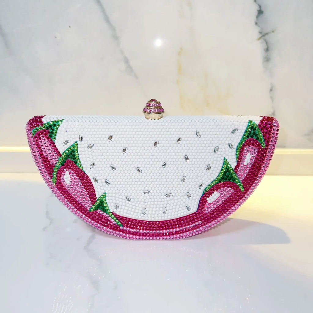 Dragon-Fruit Evening Clutch