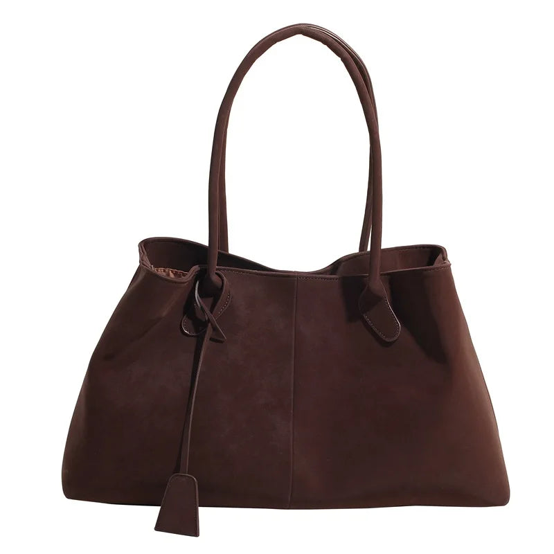 Winged Shoulder Tote Bag