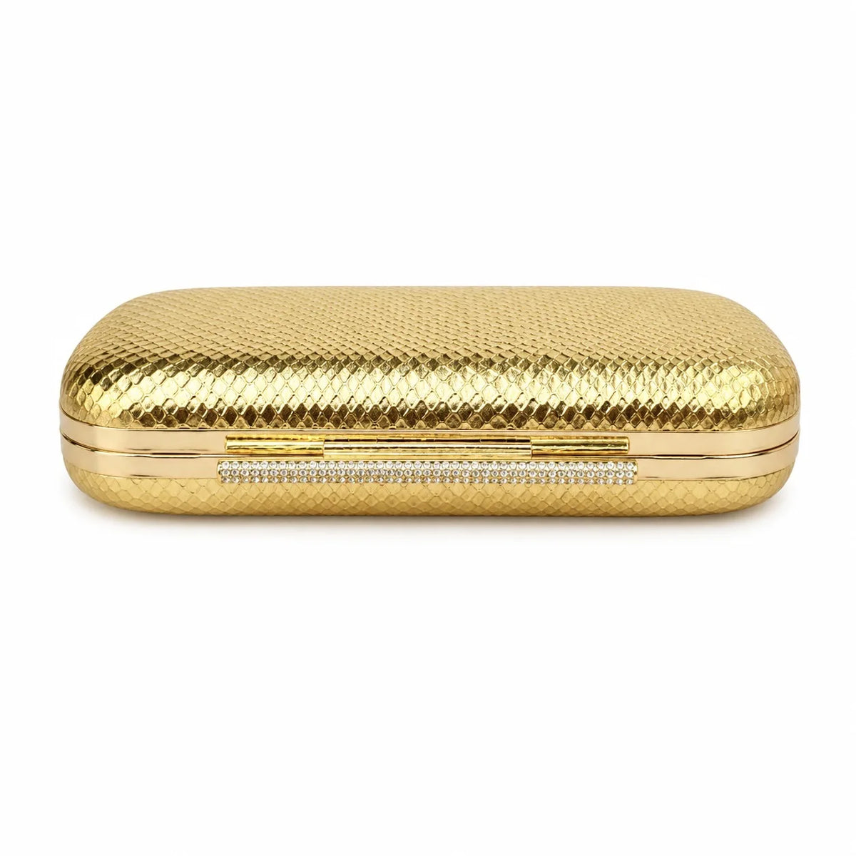 Textured Box Evening Clutch
