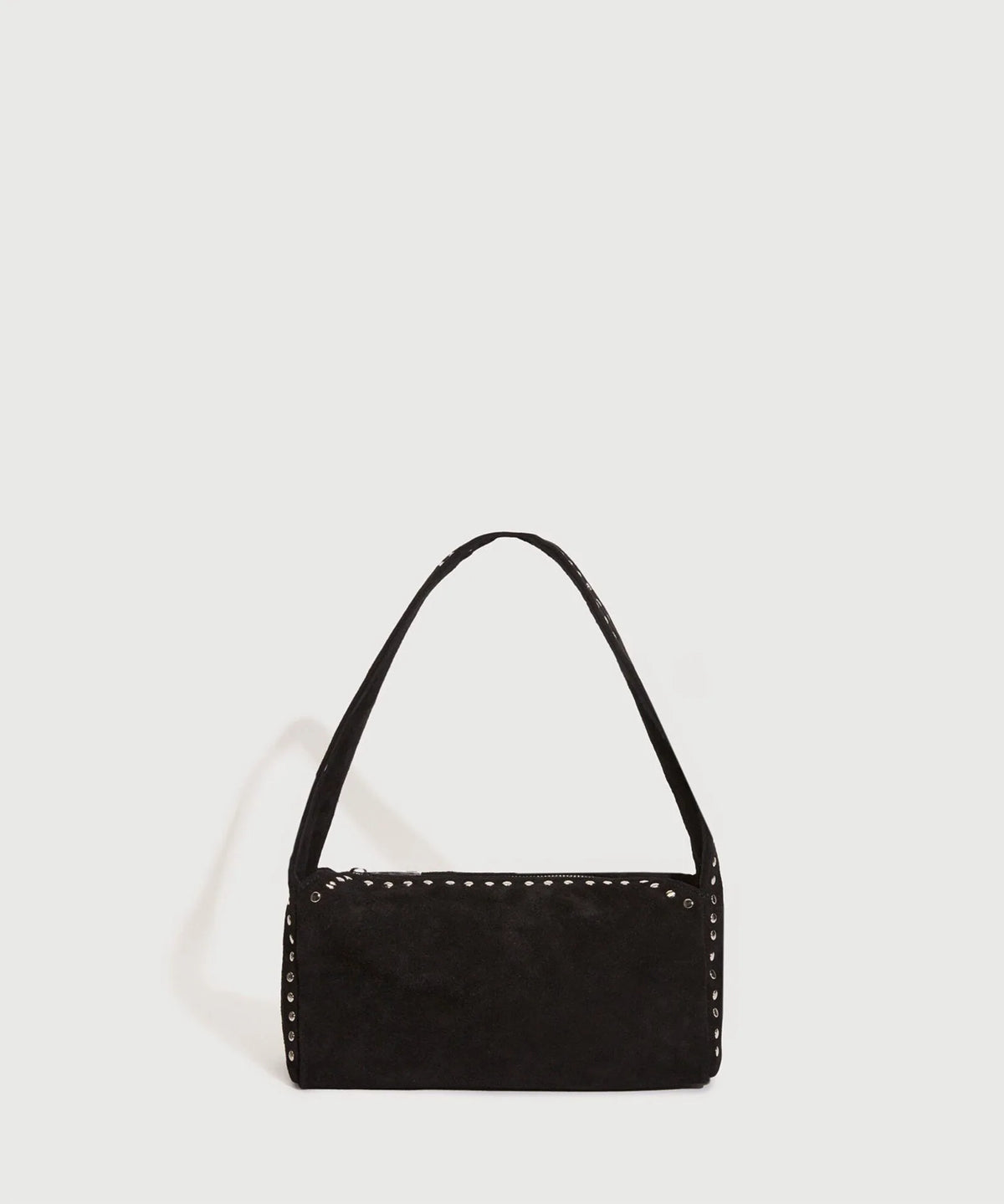 Stud-Trim Shoulder Bag